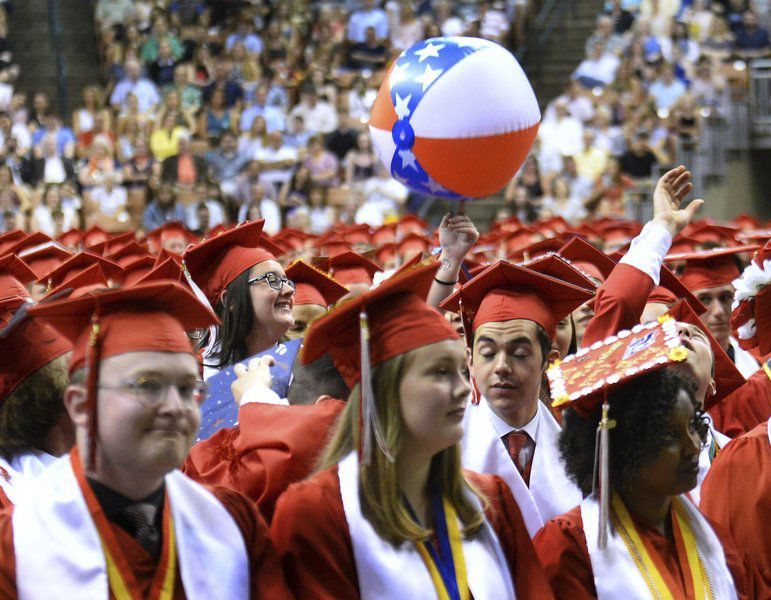 Moments from Pinkerton Academy graduation